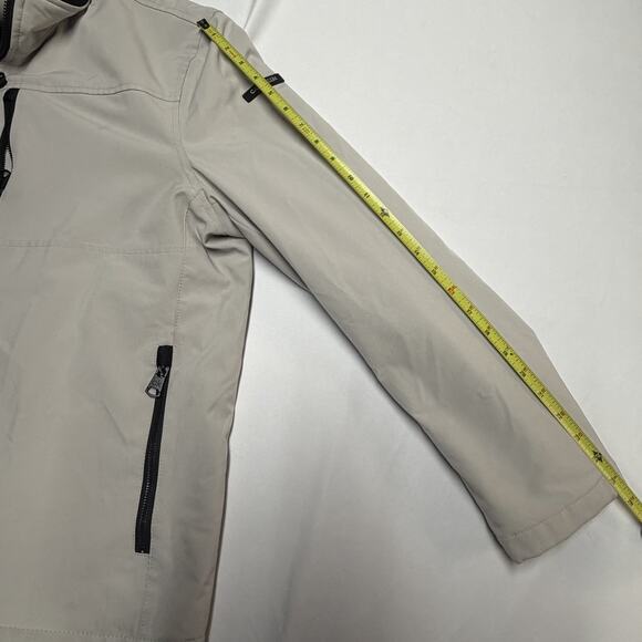 Calvin Klein Women's Ivory Zip Up Winter Jacket Size XL Sherpa Lined - Picture 16 of 16